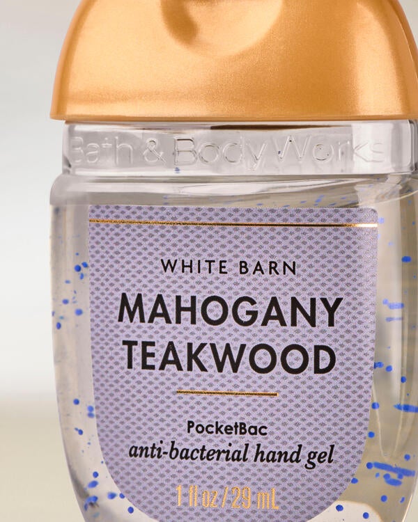 Mahogany Teakwood PocketBac Hand Sanitizer
