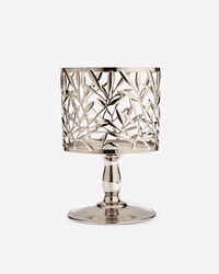 Vine Leaf Pedestal 3-Wick Candle Holder