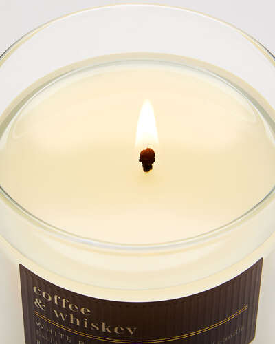 Coffee & Whiskey Single Wick Candle