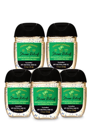 Eucalyptus Spearmint PocketBac Hand Sanitizer, 5-Pack
