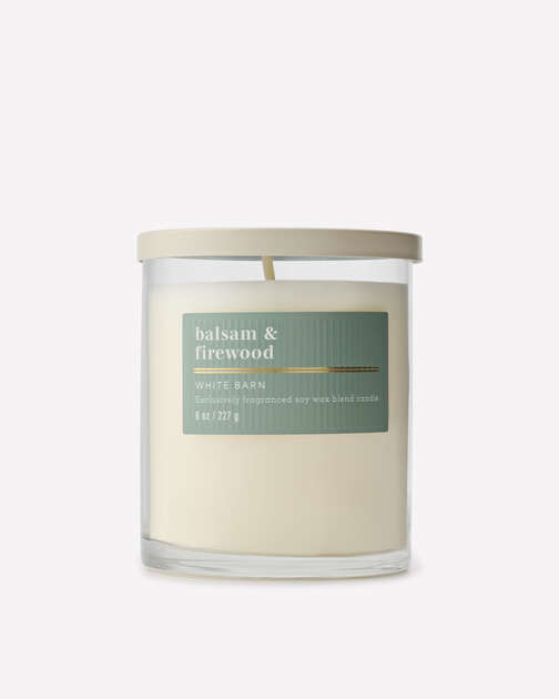 Balsam & Firewood Single Wick Candle