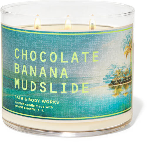 Chocolate Banana Mudslide 3-Wick Candle
