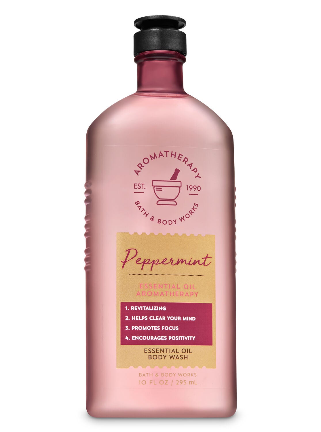 Aromatherapy Peppermint Essential Oil Body Wash - Bath And Body Works