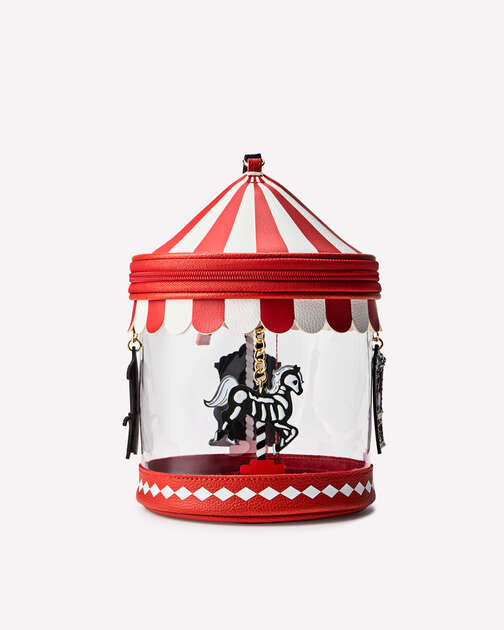 Halloween Carousel Wristlet