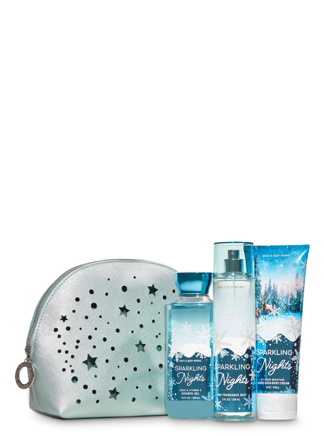 Sparkling Nights Sparkling Wonderland Cosmetic Bag Gift Set Bath