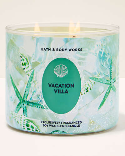 Vacation Villa 3-Wick Candle