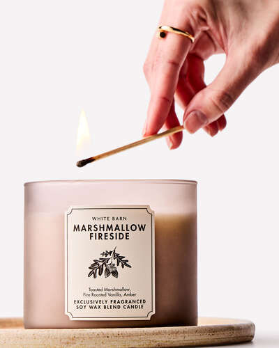 Marshmallow Fireside 3-Wick Candle