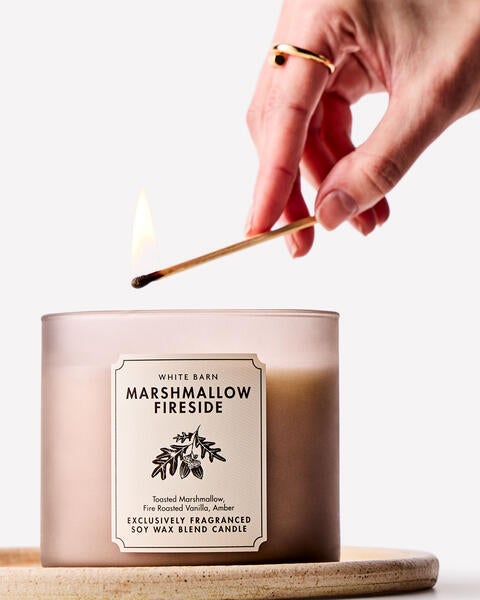 Marshmallow Fireside 3-Wick Candle