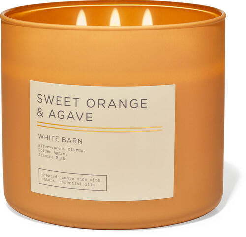 Sweet Orange &amp; Agave 3-Wick Candle