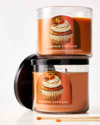 Pumpkin Cupcake 3-Wick Candle