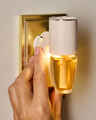 Cream Cylinder Scent Control&trade; Nightlight Wallflowers Fragrance Plug