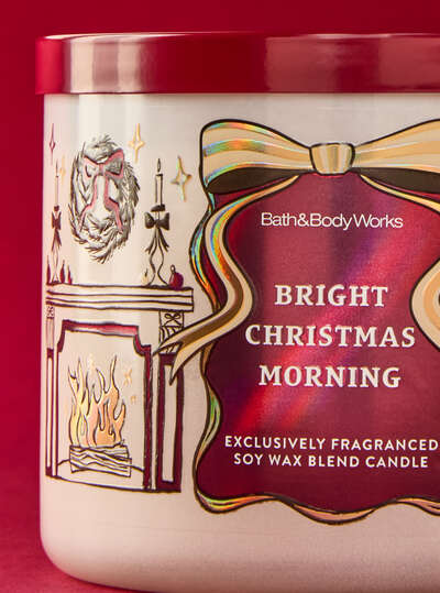 Bright Christmas Morning 3-Wick Candle