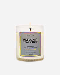 Mahogany Teakwood Single Wick Candle