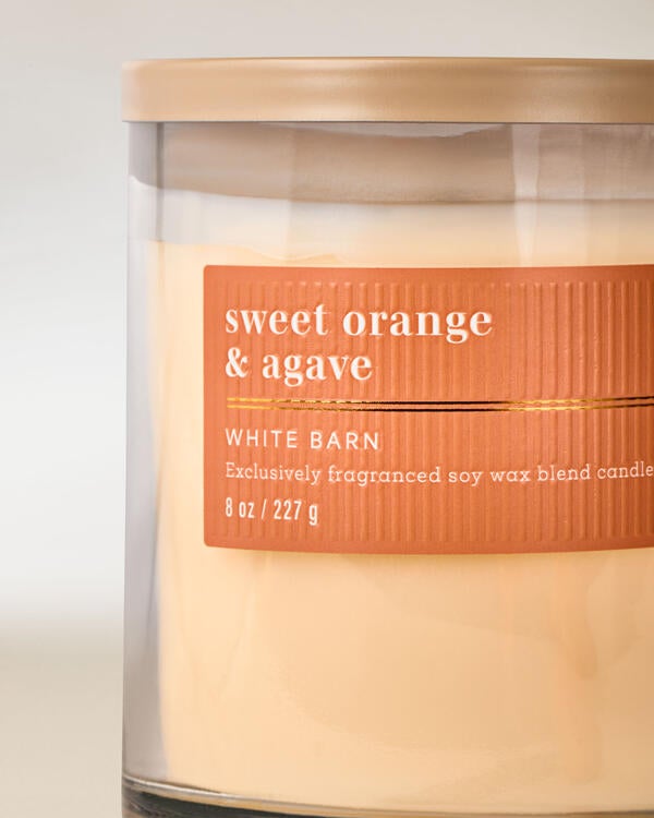 Sweet Orange & Agave Single Wick Candle