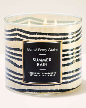 Summer Rain 3-Wick Candle