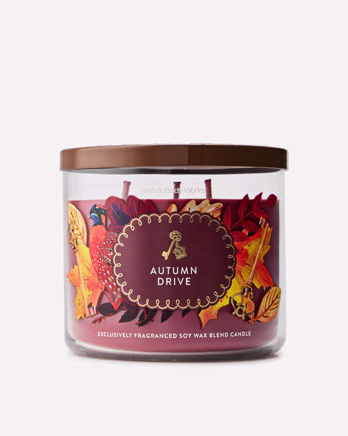 Autumn Drive 3-Wick Candle