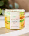 Sunlit Glow 3-Wick Candle