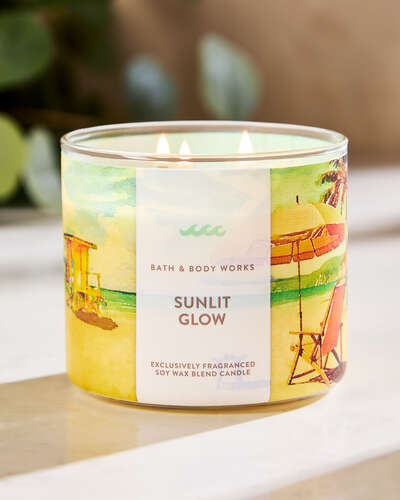 Sunlit Glow 3-Wick Candle