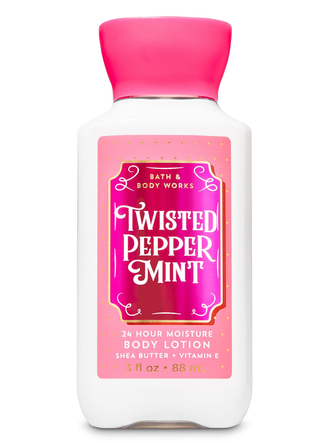 Twisted Peppermint Travel Size Body Lotion - Bath And Body Works