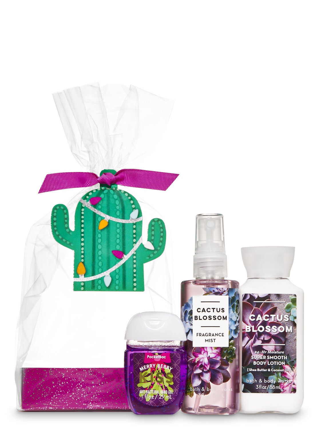 Cactus Blossom Christmas Cactus Mini Gift Set - Bath And Body Works