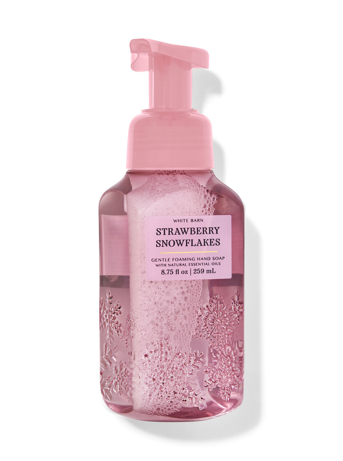 Strawberry Snowflakes Gentle Foaming Hand Soap