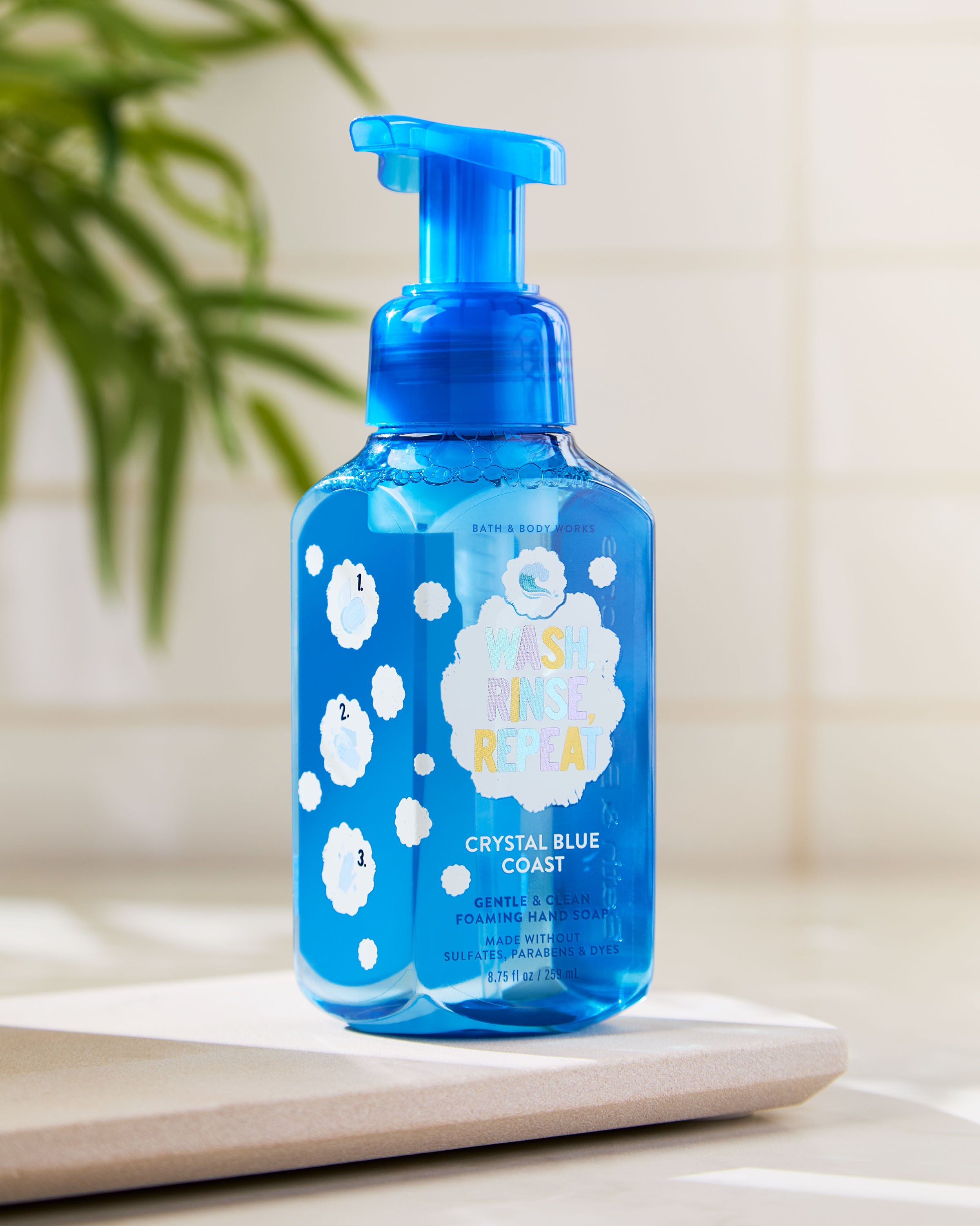 Crystal Blue Coast Foaming Hand Soap | Bath & Body Works Crystal Blue Coast Foaming Hand Soap | Bath & Body Works