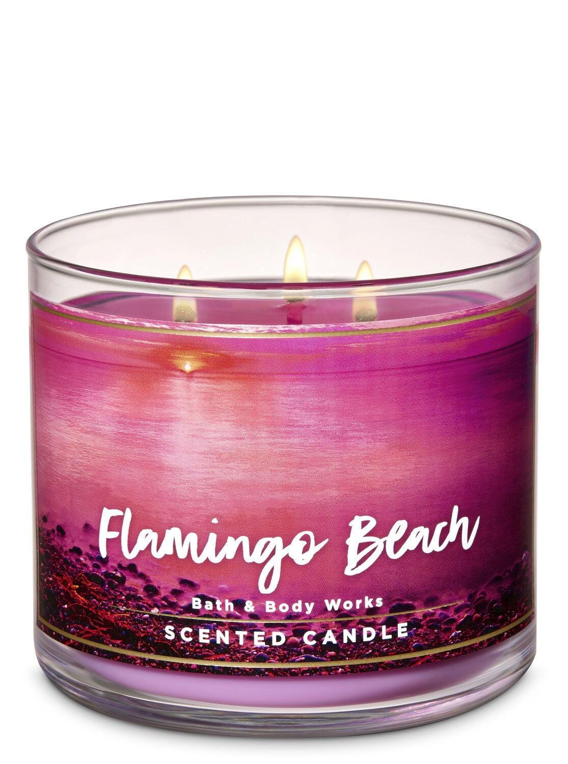 Flamingo Beach 3-Wick Candle - Bath And Body Works