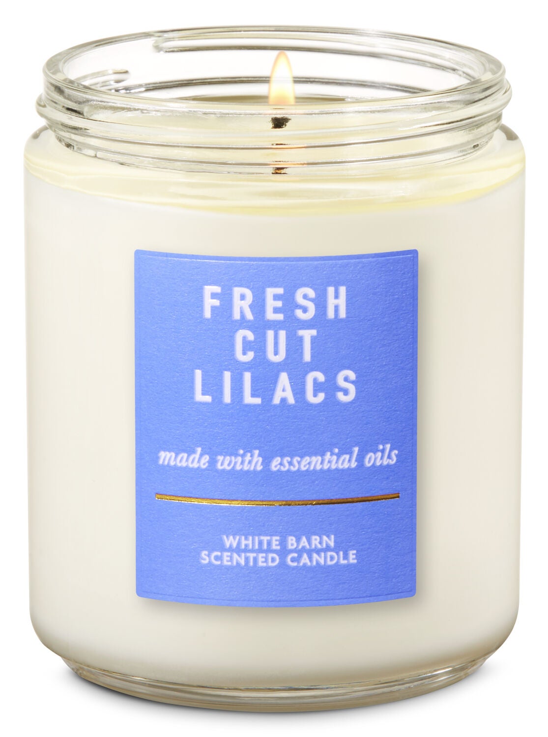 Fresh Cut Lilacs Single Wick Candle - Bath And Body Works