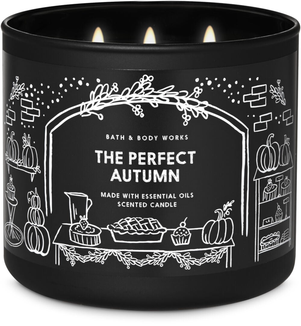 3Wick Scented Candles Bath & Body Works