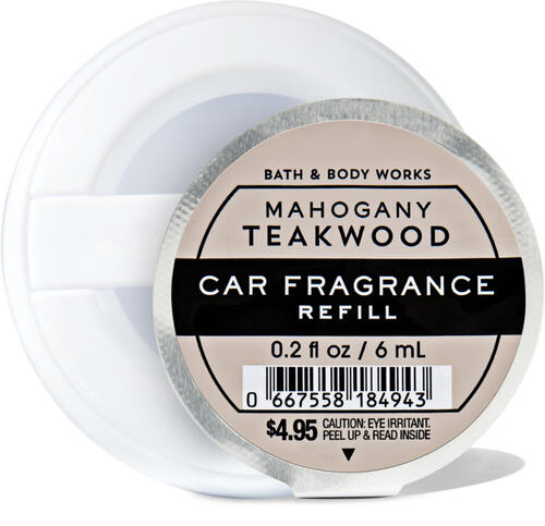 Mahogany Teakwood Car Fragrance Refill - Mens