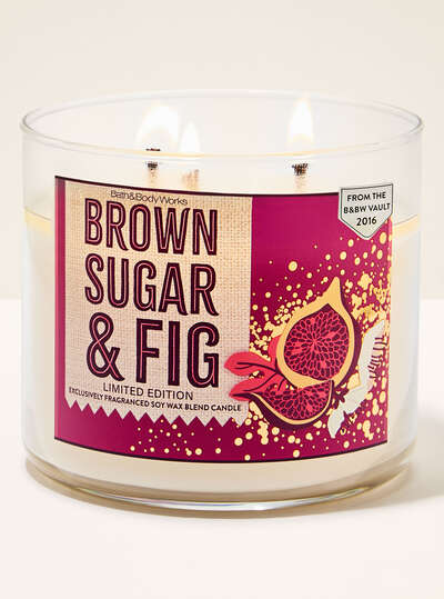 Brown Sugar & Fig 3-Wick Candle