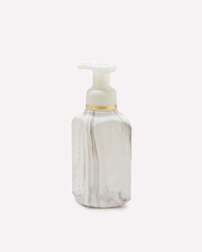 White Marble Gentle & Clean Foaming Hand Soap Dispenser