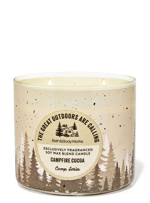 Campfire Cocoa 3-Wick Candle