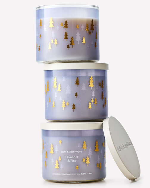 Lavender & Pine 3-Wick Candle