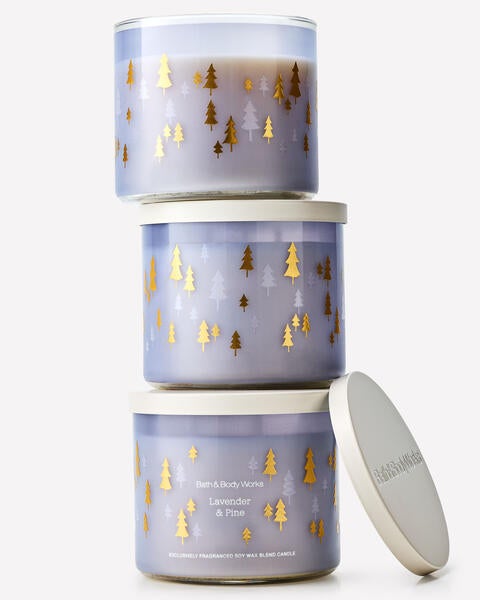 Lavender & Pine 3-Wick Candle