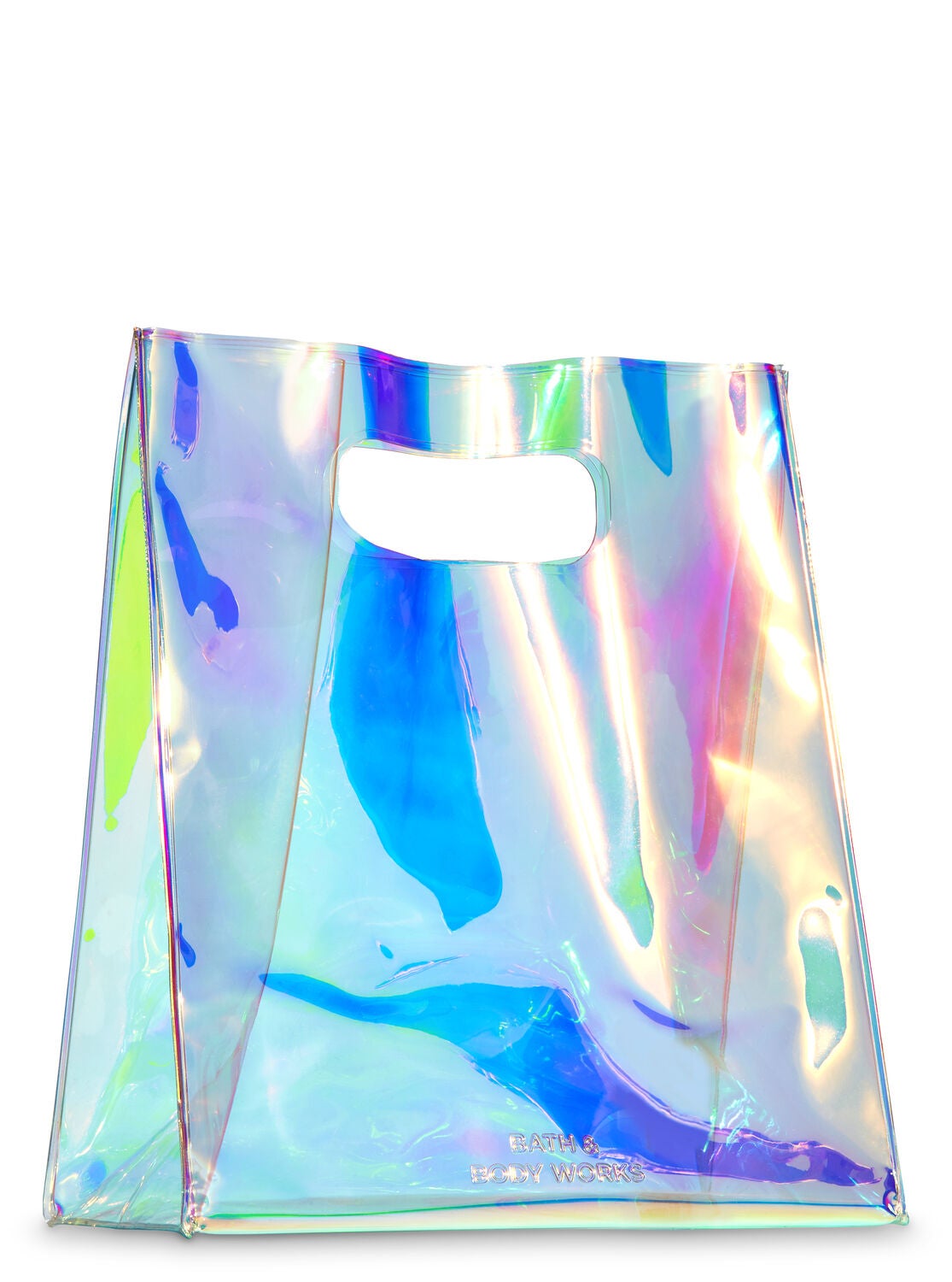 Blue Iridescent Gift Bag - Bath And Body Works