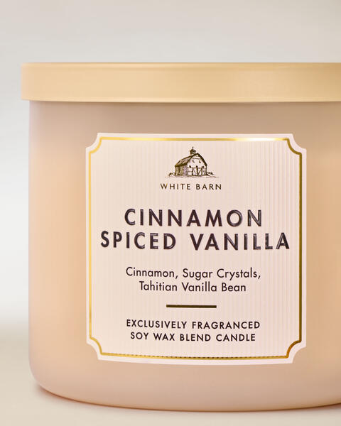 Cinnamon Spiced Vanilla 3-Wick Candle