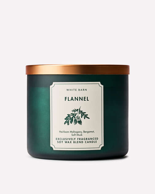 Flannel 3-Wick Candle