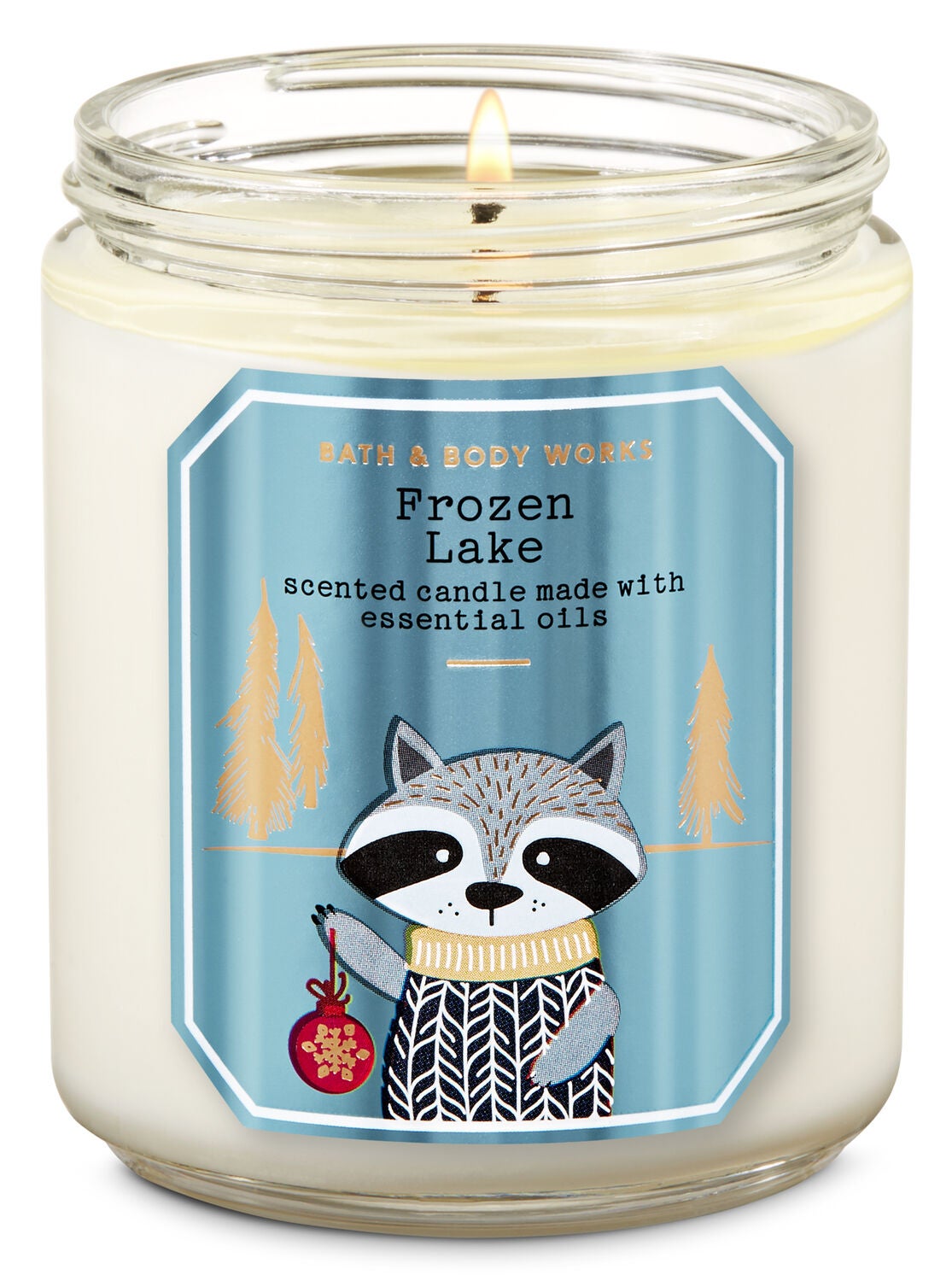 Frozen Lake Single Wick Candle - Bath And Body Works