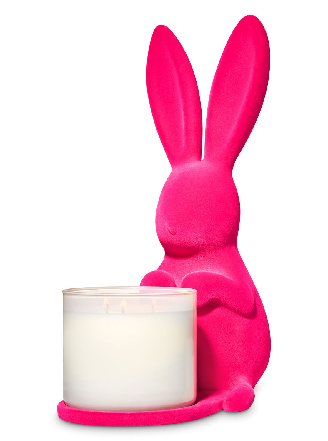 Pink Bunny 3-Wick Candle Holder - Bath And Body Works