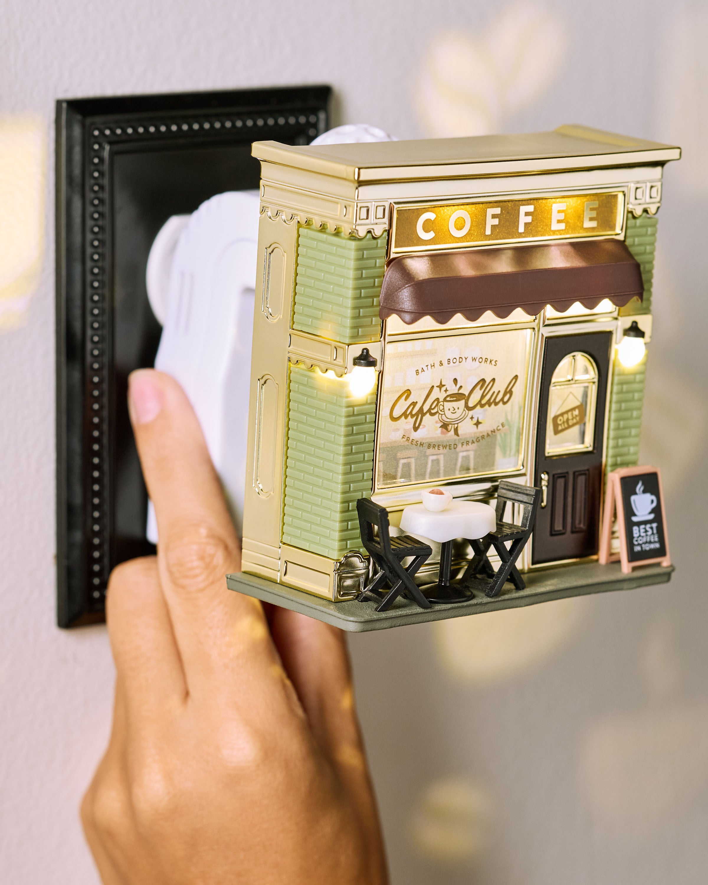 L.Dorville グランゴジエ 鷲 ランタン フラワーライトセット Coffee Shop Projector Nightlight Wallflowers Fragrance Plug | Bath