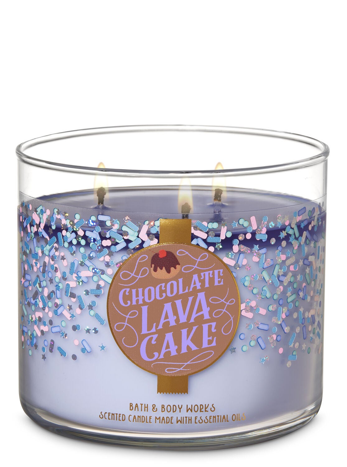 Chocolate Lava Cake 3-Wick Candle - Bath And Body Works
