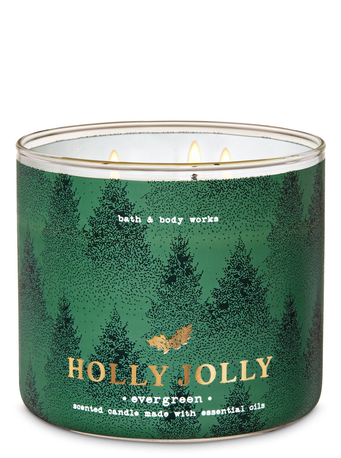 Evergreen 3-Wick Candle - Bath And Body Works