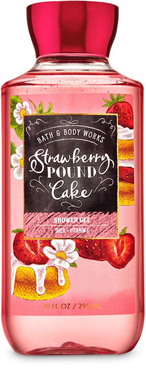 Strawberry Pound Cake Bath Body Works