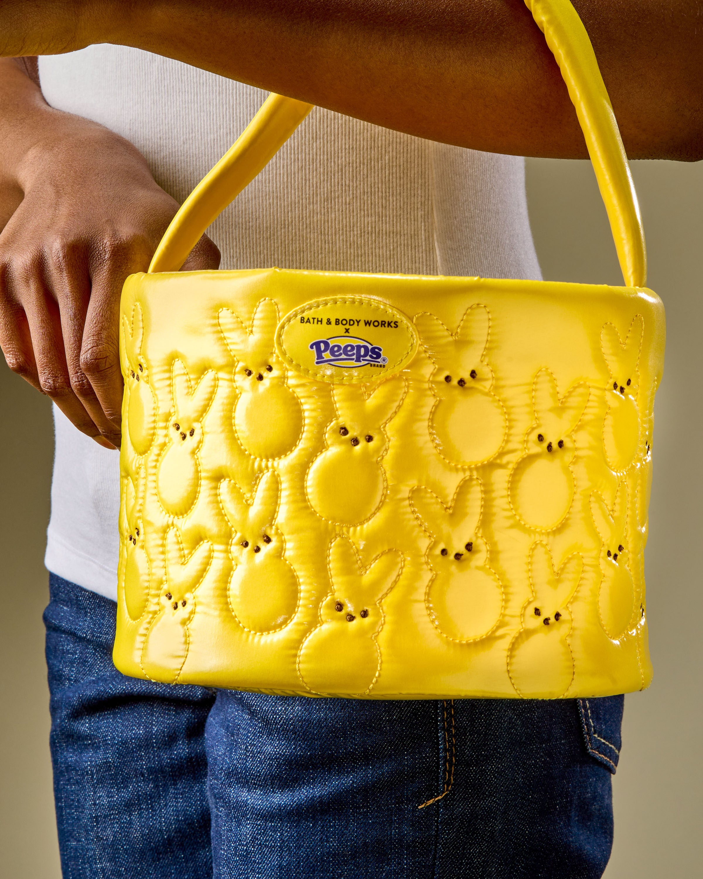 PEEPS® Yellow Marshmallow Bunnies Gift Bag | Bath & Body Works