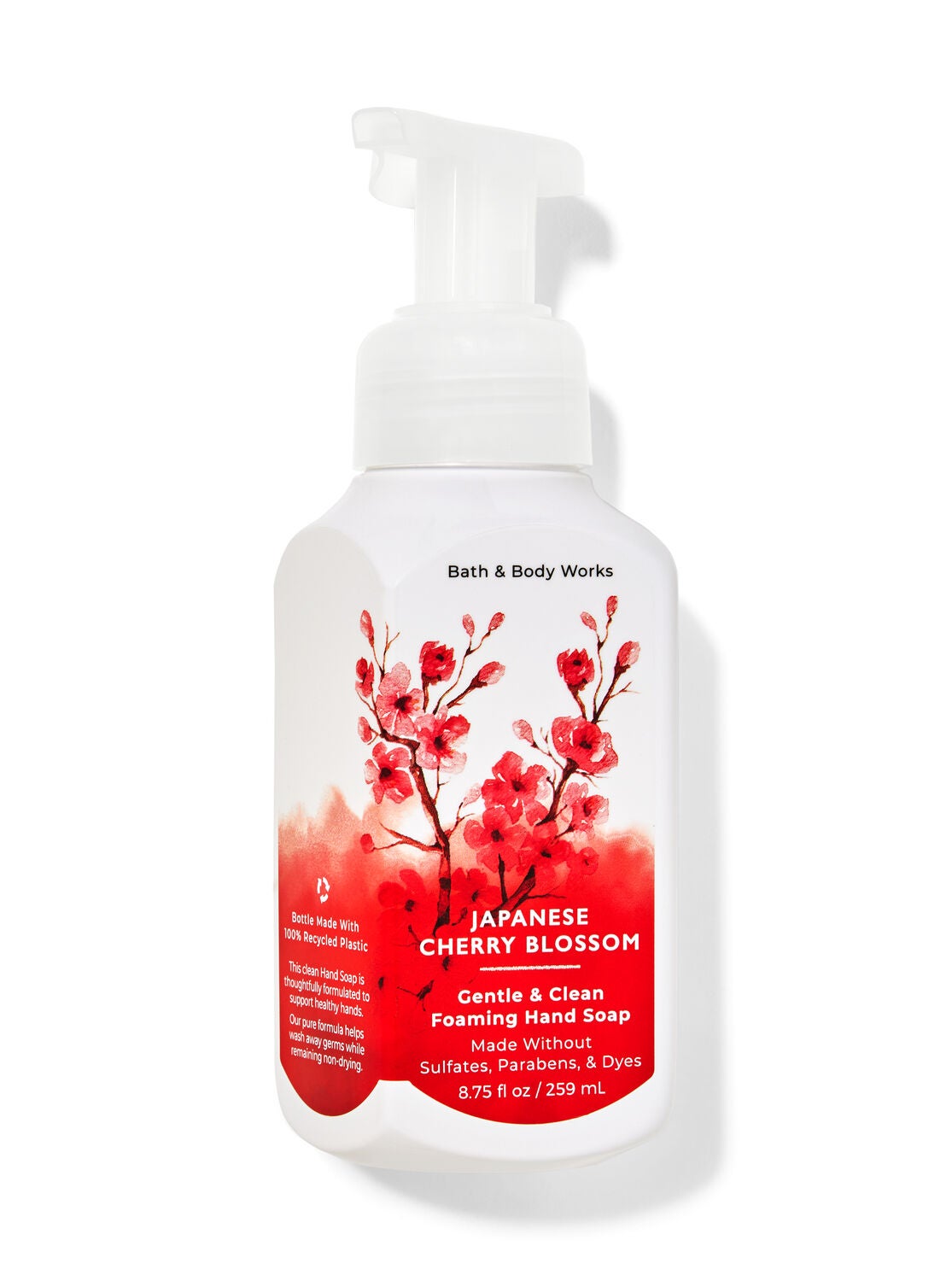 Japanese Cherry Blossom Gentle Clean Foaming Hand Soap Bath Body Works