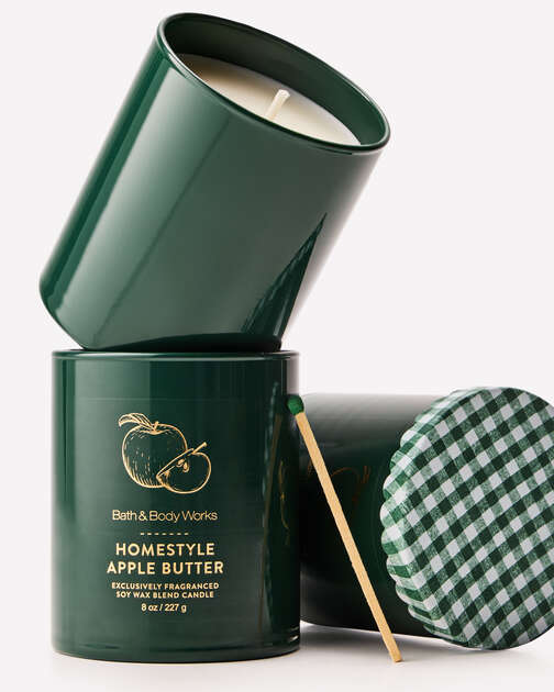 Homestyle Apple Butter Single Wick Candle