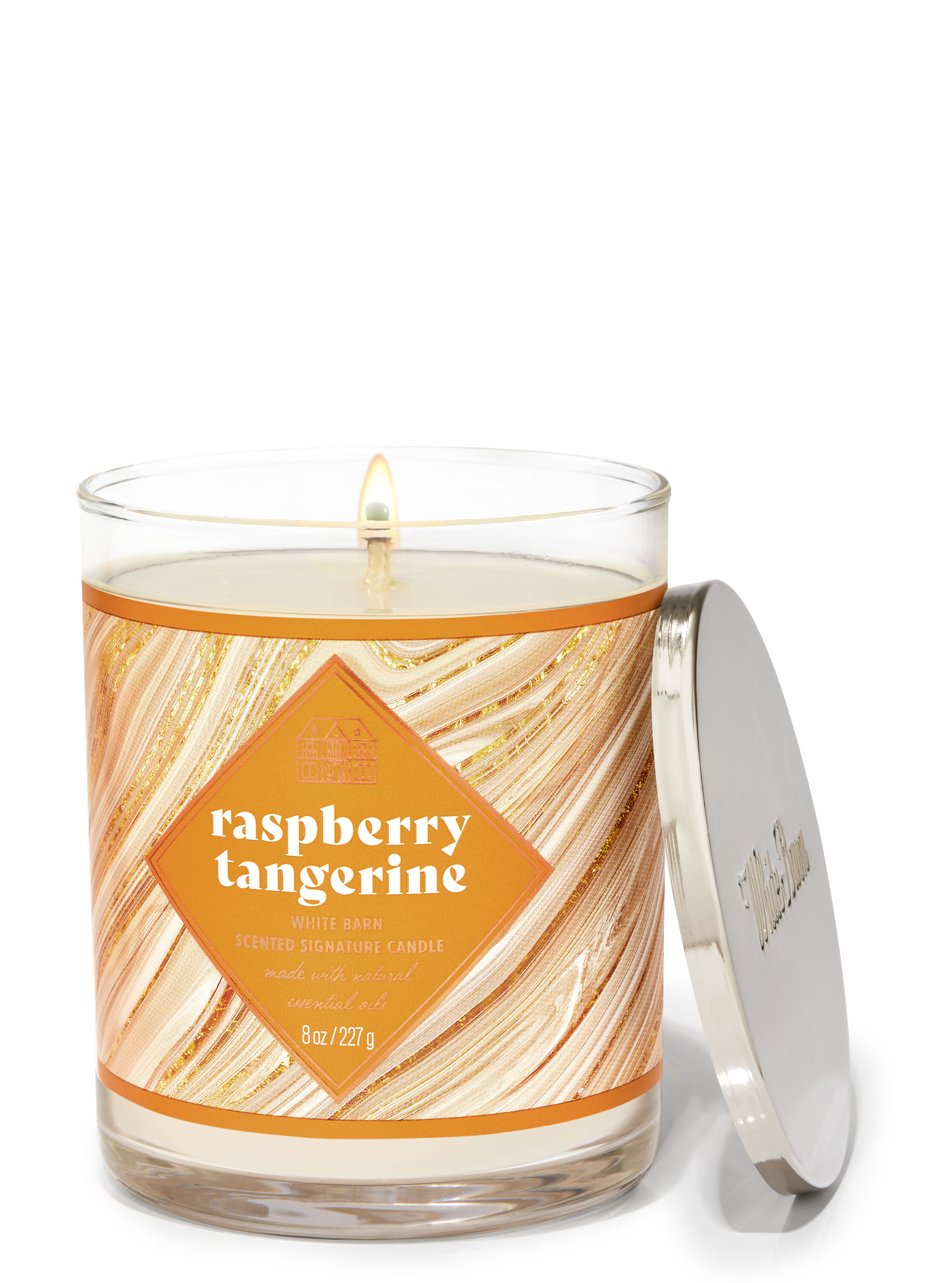 Raspberry Tangerine Single Wick Candle