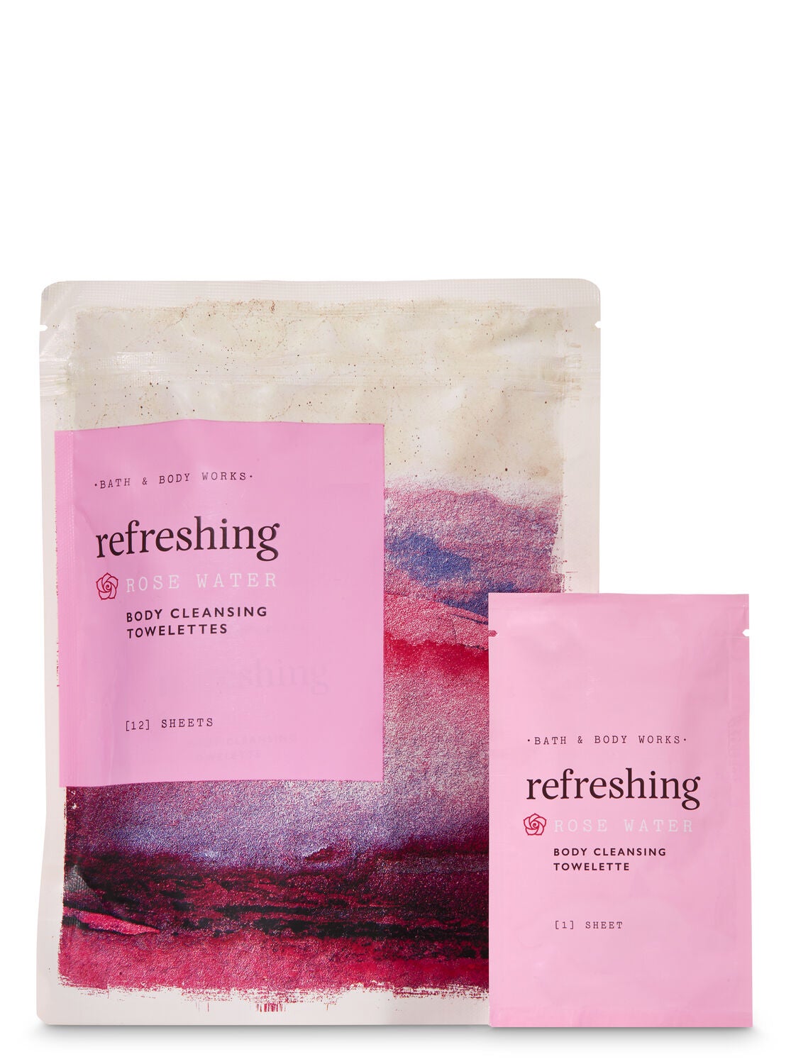 Rose Water Body Cleansing Towelettes, 12-Pack - Bath And Body Works