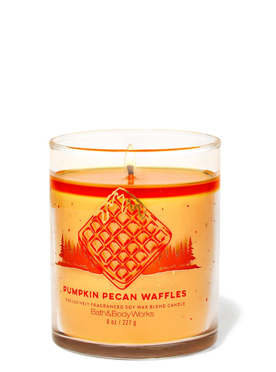 Pumpkin Pecan Waffles Single Wick Candle